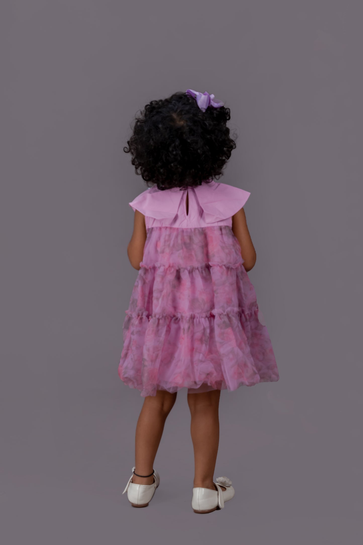 Net floral Dress