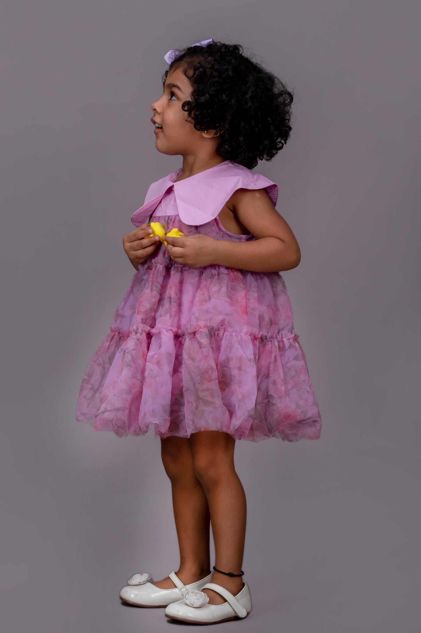 Net floral Dress